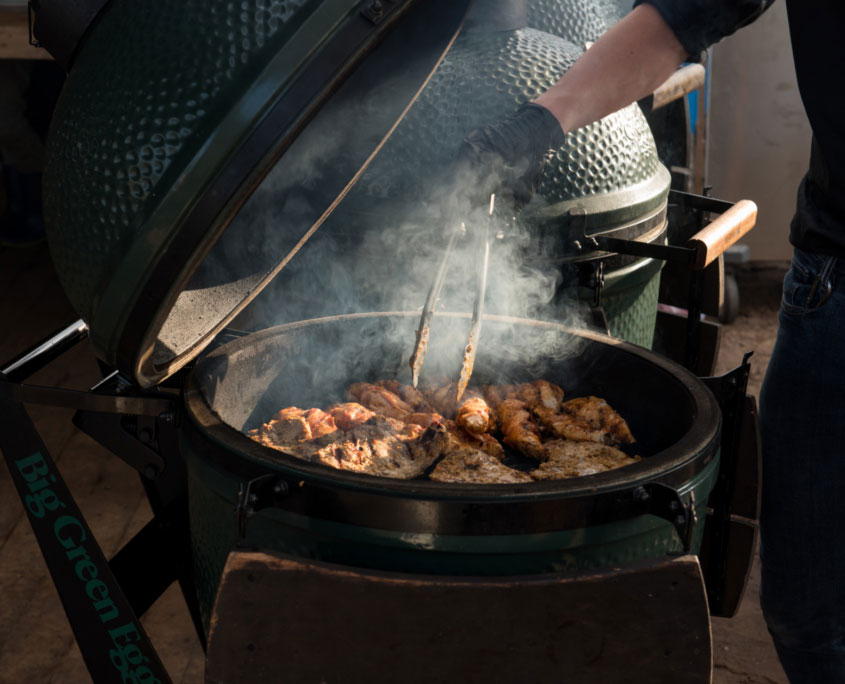 Big green egg barbecue Ede