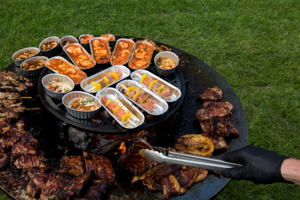 barbecue kootwijkerbroek, luxe barbecue gerechten catering
