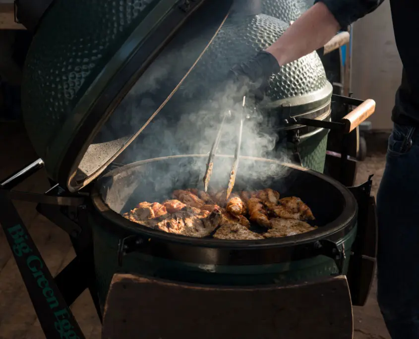 Big green egg catering Ede Big green egg barbecue Ede