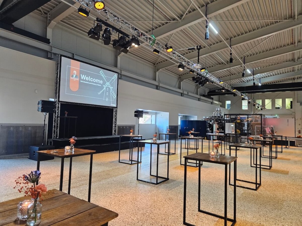 catering receptie statafels