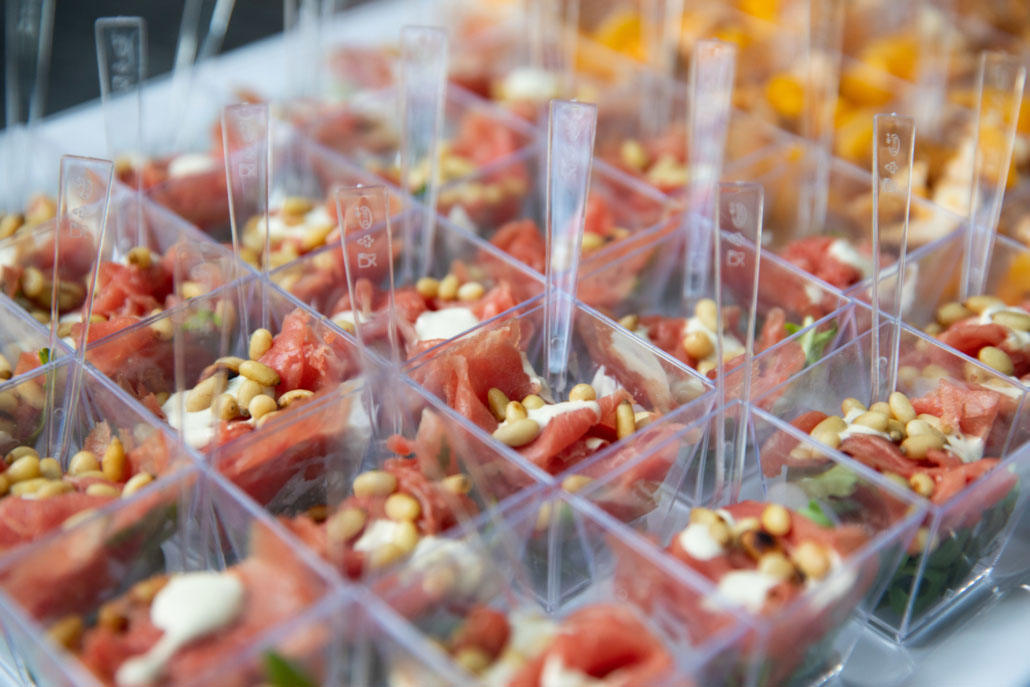catering receptie koude hapjes