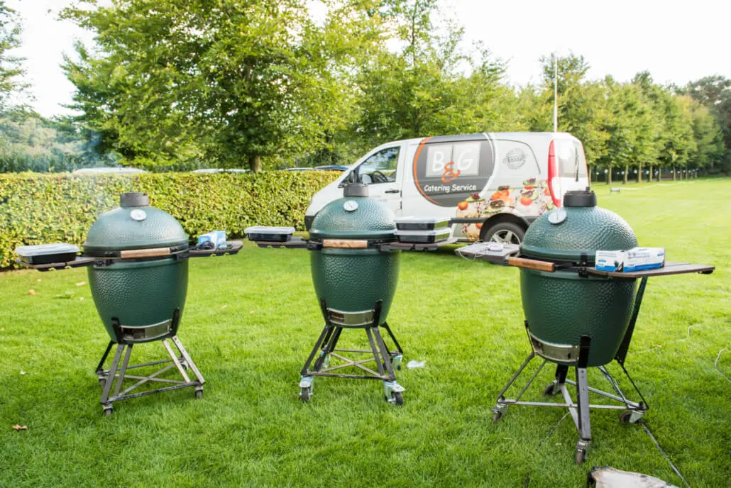 catering in Veenendaal, green egg barbecue's voor particuliere catering