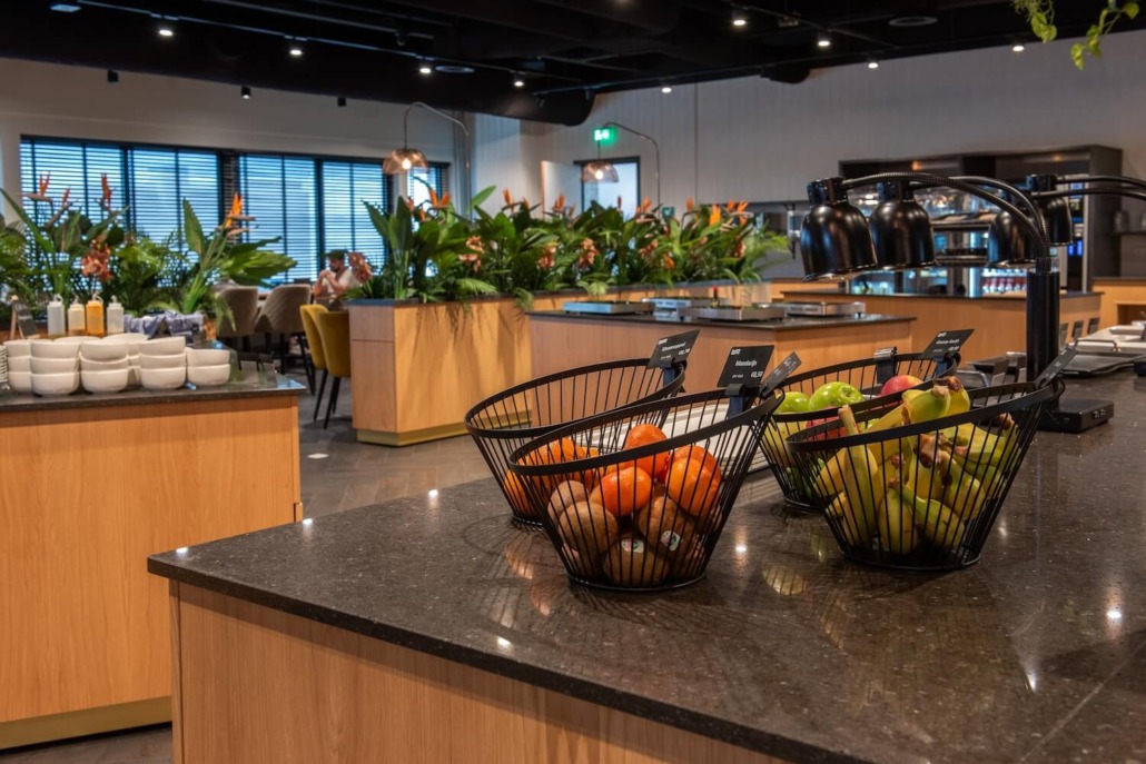 bedrijfscatering in wageningen, vers fruit in kantine
